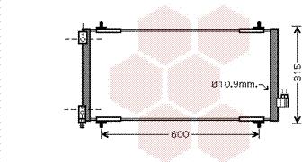 Van Wezel 40005301 - Lauhdutin, ilmastointilaite inparts.fi