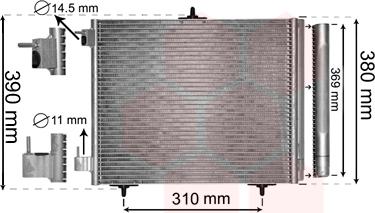 Van Wezel 40005295 - Lauhdutin, ilmastointilaite inparts.fi