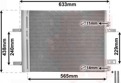 Van Wezel 40015700 - Lauhdutin, ilmastointilaite inparts.fi