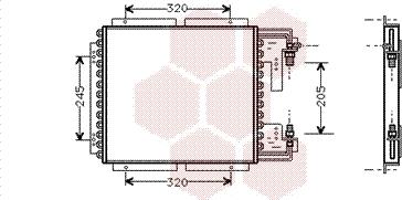 Van Wezel 43005187 - Lauhdutin, ilmastointilaite inparts.fi