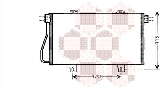 Van Wezel 43005352 - Lauhdutin, ilmastointilaite inparts.fi