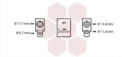 Van Wezel 43001335 - Paisuntaventtiili, ilmastointilaite inparts.fi