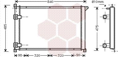 Van Wezel 43002265 - Jäähdytin,moottorin jäähdytys inparts.fi