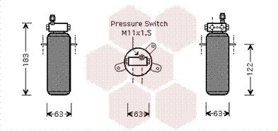 Van Wezel 4300D288 - Kuivain, ilmastointilaite inparts.fi