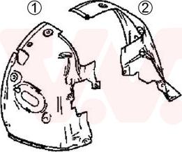 Van Wezel 4327436 - Verhous, sisälokasuoja inparts.fi