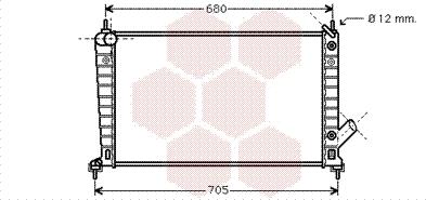 Van Wezel 47002062 - Jäähdytin,moottorin jäähdytys inparts.fi