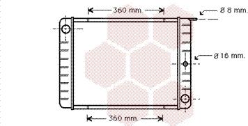 Van Wezel 59002002 - Jäähdytin,moottorin jäähdytys inparts.fi