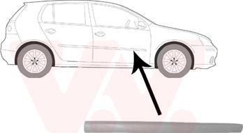 Van Wezel 5894424 - Suoja / koristelista, ovi inparts.fi