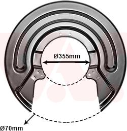 Van Wezel 5897373 - Jarrukilpi inparts.fi