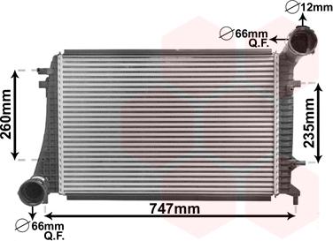 Van Wezel 58004268 - Välijäähdytin inparts.fi