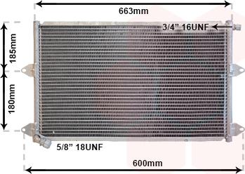 Van Wezel 58005144 - Lauhdutin, ilmastointilaite inparts.fi