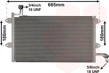 Van Wezel 58005137 - Lauhdutin, ilmastointilaite inparts.fi