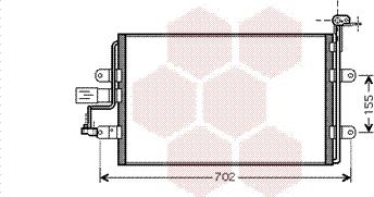 Van Wezel 58005262 - Lauhdutin, ilmastointilaite inparts.fi