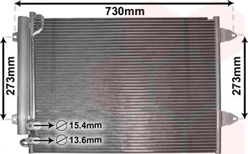 Van Wezel 58005225 - Lauhdutin, ilmastointilaite inparts.fi