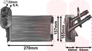 Van Wezel 58006173 - Lämmityslaitteen kenno inparts.fi