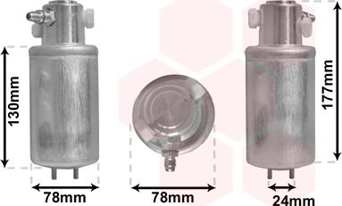 Van Wezel 5800D165 - Kuivain, ilmastointilaite inparts.fi