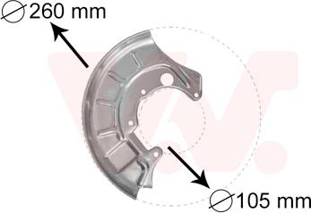 Van Wezel 5812372 - Jarrukilpi inparts.fi