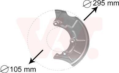 Van Wezel 5888371 - Jarrukilpi inparts.fi