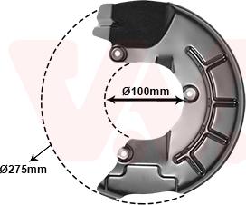 Van Wezel 5829371 - Jarrukilpi inparts.fi