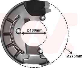 Van Wezel 5829372 - Jarrukilpi inparts.fi