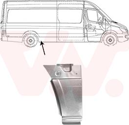 Van Wezel 5876142 - Kylkipaneli inparts.fi