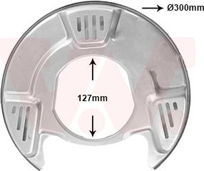 Van Wezel 5304374 - Jarrukilpi inparts.fi