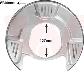 Van Wezel 5304373 - Jarrukilpi inparts.fi