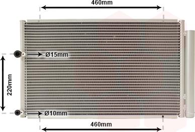 Van Wezel 53005429 - Lauhdutin, ilmastointilaite inparts.fi