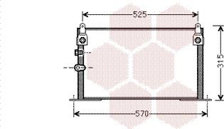 Van Wezel 53005585 - Lauhdutin, ilmastointilaite inparts.fi