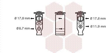 Van Wezel 09001244 - Paisuntaventtiili, ilmastointilaite inparts.fi
