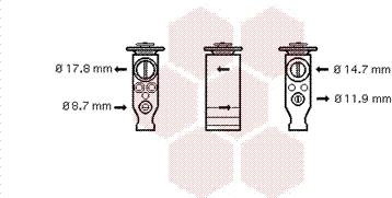 Van Wezel 09001245 - Paisuntaventtiili, ilmastointilaite inparts.fi