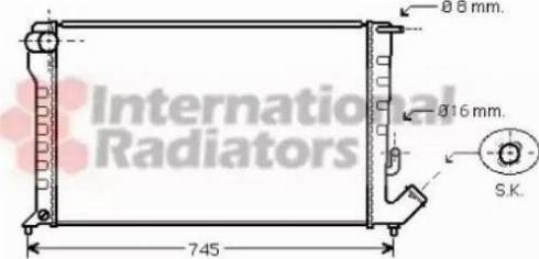 Ava Quality Cooling CN 2153 - Jäähdytin,moottorin jäähdytys inparts.fi