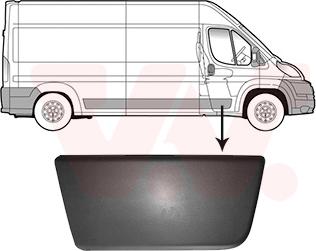 Van Wezel 0982404 - Suoja / koristelista, ovi inparts.fi