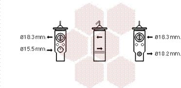 Van Wezel 06001359 - Paisuntaventtiili, ilmastointilaite inparts.fi