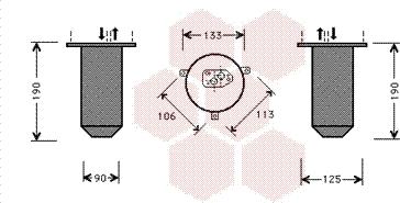 Van Wezel 0600D220 - Kuivain, ilmastointilaite inparts.fi