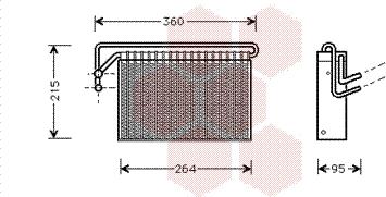 Van Wezel 0600V024 - Höyrystin, ilmastointilaite inparts.fi