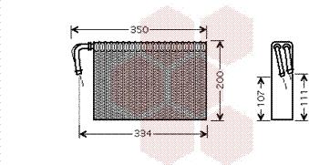 Van Wezel 0600V305 - Höyrystin, ilmastointilaite inparts.fi