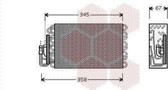 Van Wezel 0600V272 - Höyrystin, ilmastointilaite inparts.fi