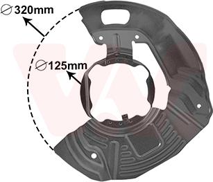 Van Wezel 0639371 - Jarrukilpi inparts.fi