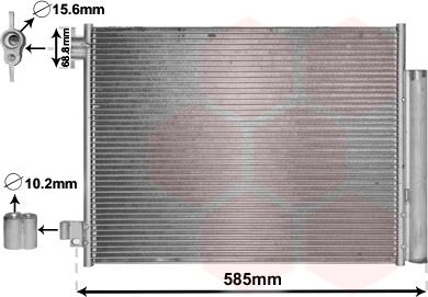 Van Wezel 15005011 - Lauhdutin, ilmastointilaite inparts.fi