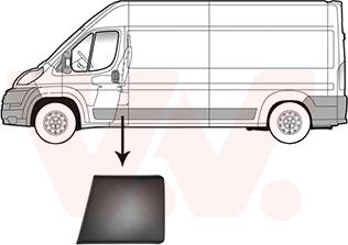 Van Wezel 1651405 - Suoja / koristelista, kylkipaneli inparts.fi