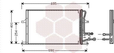 Van Wezel 18005227 - Lauhdutin, ilmastointilaite inparts.fi