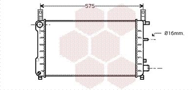 Van Wezel 18002198 - Jäähdytin,moottorin jäähdytys inparts.fi