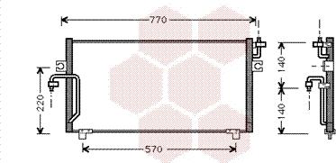 Van Wezel 13005193 - Lauhdutin, ilmastointilaite inparts.fi