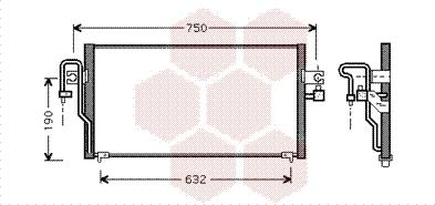 Van Wezel 13005164 - Lauhdutin, ilmastointilaite inparts.fi