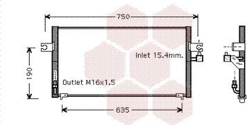 Van Wezel 13005243 - Lauhdutin, ilmastointilaite inparts.fi