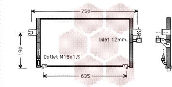 Van Wezel 13005212 - Lauhdutin, ilmastointilaite inparts.fi