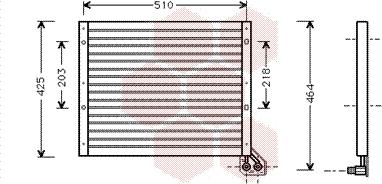 Van Wezel 17005156 - Lauhdutin, ilmastointilaite inparts.fi