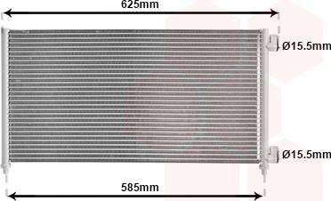 Van Wezel 17005256 - Lauhdutin, ilmastointilaite inparts.fi