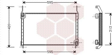 Van Wezel 17005204 - Lauhdutin, ilmastointilaite inparts.fi